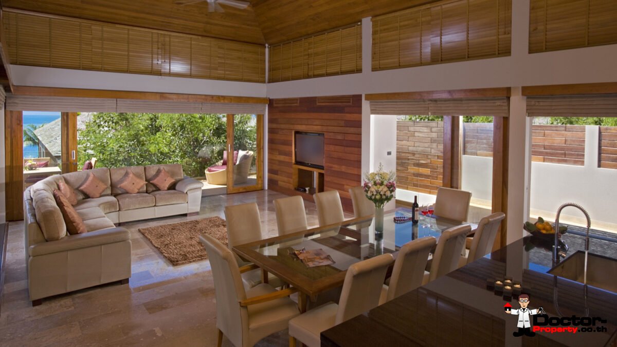 5 Bedroom Beachfront Pool Villa – Nathon, Koh Samui – For Sale